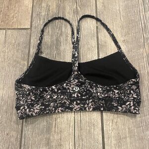 Lululemon Black and Gray Sports Bra